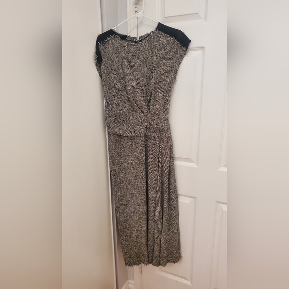 Zara tweed maxi dress - Picture 2 of 7